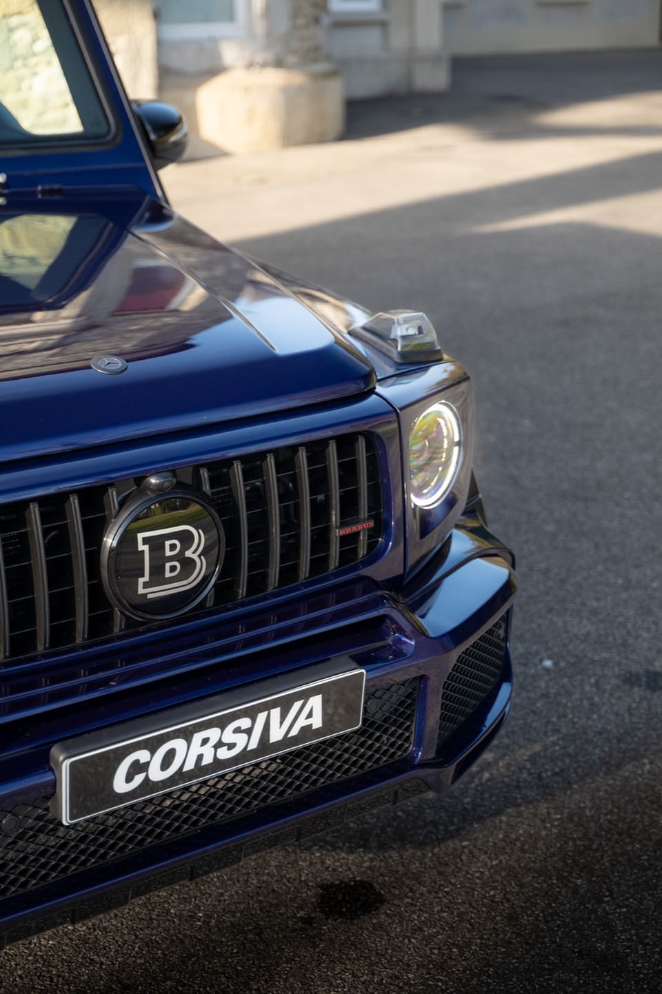 Mercedes G63 Brabus louée sur Corsiva