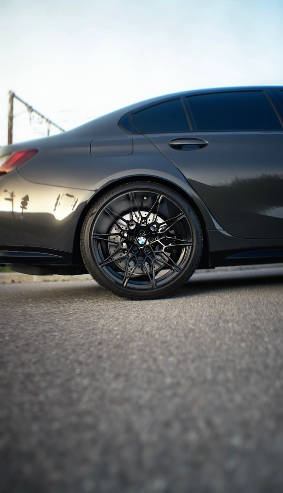 BMW M3 Compétition louée sur Corsiva