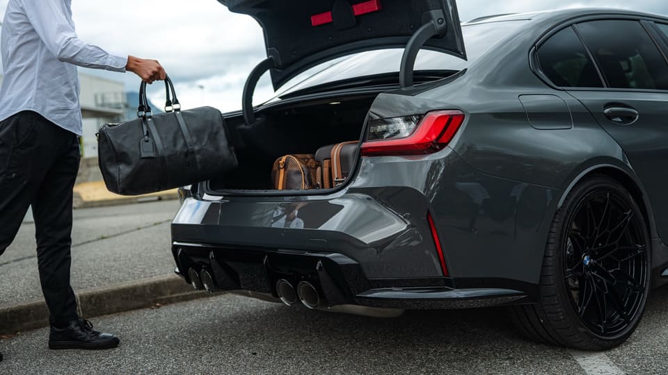 BMW M3 louée sur Corsiva